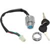 OEXRIGRU Moto Blocco Accensione Interruttore A Chiave Di Accensione A 4 Fili Per Moto Universale ATV Quad Dirt Bike Scooter Go Kart Blocchetto Accensione
