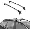 TURTLE Compatibile con Il Portapacchi Air2 Audi Q7 (4M) 20162024 | Grigio
