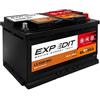 La Casa della Batteria Batteria Auto Expedit Moving Energy Tech Batteria 12v Batteria Auto 100Ah 850A L5 100P DX Dimensioni 35.3×17.5×19 cm Senza Manutenzione Pronta Uso Made in Italy