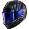 SHARK, Casco Moto Integrale RIDILL 2 ASSYA Black/Blue/Purple KXK, L