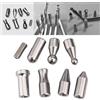 Wodsty Per Auto Dent Rimozione Rod Tips 7Piece Acciaio Inox Gancio Strumenti Per Paintless Dent Repair Rsable Pdr Kit con Teste Cono Versatile Per Auto Riparazioni Esterne