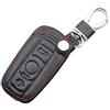 ZYNCUE Custodia per telecomando per auto Sostituzione chiave Fob Key Cover protettiva - Custodia in pelle per portachiavi auto per E90 E60 E70 E87 1 3 5 Serie per X5 X6