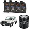 Somer Car KIT TAGLIANDO COMPATIBILE CON FIAT PANDA 141 1.1 900 750 1000 1100 4 LITRI OLIO FILTRO OLIO PAND