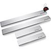 MOTOS Mat Finiture delle soglie delle porte in acciaio inox per BMW seria 5 E34 1987-1996 4 -Porta. Maggiore comfort di guida grazie alle piastre di protezione resistenti agli acidi - Protezione dai graf