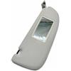 GAGSETCTHM Parasole Sostitutivo Auto Per Peugeot Per 206 1999-2008 Grigio Destro Grigio Aletta Parasole Interna Con Specchietto Trucco