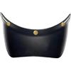 FJMQHU Visiera di Ricambio per Casco a 3 Bottoni, 20 X 14 X 3 Cm (nera), Parasole, Antivento