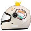 GNIUBBDB Casco moto integrale per bambini, casco scooter omologato ECE con visiera parasole e sciarpa rimovibile, casco scooter per ragazzi e ragazze dai 3 ai 12 anni C-6,48-55CM