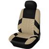 Kdbcet Auto Coprisedili Coprisedili Tipo 2+1 Per Auto Per Furgoni Per Universali Per Iveco Per Daily(1 piece beige)