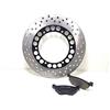 AER MOTO SPARE PARTS KIT DISCO FRENO E PASTIGLIE POSTERIORI YAMAHA T MAX 500 2000 2001 2002 2003