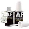 Alex Flittner Designs Vernice per Suzuki Z7T Pearl White Perl, ad asciugatura rapida, 2 x 20 ml
