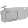 MAGICLULU specchietto di cortesia con visiera parasole scudi Visor del sole parabrezza protettore Copertina per auto aletta parasole lato sinistro del veicolo parasole del veicolo pvc Grigio