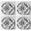 Generico SET 4 COPRICERCHI COPPA RUOTA COPRIRUOTA BORCHIE CERCHIO 14 + ADESIVI Specifiche per Panda modello 312 prodotte dal 2012 in poi - 767/14-21211