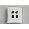 Porsche Tappi coprivalvole nero/stemma, set per sensori RDK