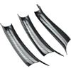 Difmqf Maniglia Interna Portiera Per BMW Per X5 F15 Per X6 F16 2014-2018 3 Pezzi LHD/RHD ABS Nero Fibra Carbonio Maniglia Interna Della Portiera Copertura Protettiva(Carbon RHD 3 Pieces)