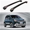 ADDUE Barra Portapacchi per Fiat Panda Cross 2020 2021 2022 Barre Portatutto in Alluminio 75 Kg/ciascuno Portante 2 Pezzi,2
