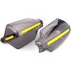 VNRQJLSN per Piaggio per Beverly 350 300 MP3 per Iberty 50 125 per Gilera per Nexus GP800 Moto Paramani Protezione Scooter Manubrio Paramani (Gray)