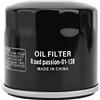 Road Passion 138 Filtro Olio HF138 Compatibile con Aprilia 857187,Arctic Cat 0436-146,0812-005,Kawasaki 52010-S005,Kymco 1541A-PWB1-900,Suzuki 16510-03G00-X07,16510-06B00,16510-06B01 (1 pezzo)