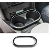 SHIFENG Per Mini Cooper S F65 F66 F67 2024 2025 ABS In Fibra di Carbonio Auto Porta Tazza D'acqua Decorazione Cornice Accessori