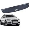 tushijie Copertura Retrattile per Bagagliaio Auto per Audi Q3 2014 2015 2016 2017 2018, Protezione Privacy e Parasole UV - Cappelliera Regolabile e Divisorio per Bagagli