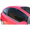 J&J AUTOMOTIVE Deflettori d'Aria per Ford KA 3-Porte 2009-2016, Set da 2 Pezzi, Nero Fumé Oscurato Heko