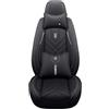 Lsumfpzirga Coprisedili Auto per Toyota C-HR CHR Hybrid/ EV A-Gasoline/2016-2020 2021 2022 2023 2024, Copri Sedile Auto Anteriori e Posteriori Pelle Protezioni, Traspirante Copri Sedili per Auto, Accessori Auto