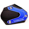 ZESIDIMO Per SUZUKI V-Strom 1000 /XT DL1000 2014-2021 VSTROM 1050/XT DL1050 2019-2022 CNC accessori moto cavalletto laterale ingranditore piastra (blu)