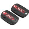 TREONK Moto Tappo del Serbatoio del Liquido del Freno Anteriore per Tmax500 2004-2011; Tmax530 DX SX 2012-2019 Tappo Serbatoio Liquido Pompa Freno Anteriore per TMAX 560 2020-2024;Tech max Tmax