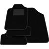 Generico Tappetini compatibili con Peugeot 206 CC - Coupé Cabrio 2001-2007 - senza ganci di fissaggio no decoro, kit tappetini auto personalizzati, set tappeti in moquette, tappeto auto