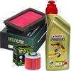 Motocar Kit tagliando Castrol Power 1 10W40 filtro olio aria Yamaha MT-03 / XT 660 R/X