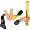 Generico 2 Cavalletto Posteriore Per Moto Triumph, 15cm Cavalletto Moto Anteriore Posteriore, Cavalletto Per Moto | Adattatore Per Cavalletto Posteriore In Ferro Zincato, Cavalletto Per Bici Sportiva Per Pa