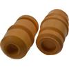 MEXWLOP Arresto ammortizzatore molla elicoidale anteriore, for Jeep, for Cherokee XJ 1984-2001, 52004295 Tampone sospensione anteriore Tampone in gomma per sospensione(X2)