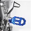 Modeer Pedane Offroad Accessori Moto per CRF 1000L/1100L Africa Twin CRF 125R/250R/450R/250RX/450RX/250X/450X/250L/300L/450L CR125R/250R XL750 Transalp fino al 2025 (blu)