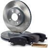 ATEC Germany Set freni asse anteriore incl. dischi freno Ø 260 mm ventilati + pastiglie freno anteriori Compatibile con NISSAN MICRA IV (K13K), NOTE (E12)