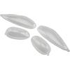 STR8 Set di lenti per frecce STR8 trasparenti Piaggio NRG MC2 bianco