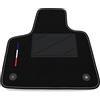 Somer Car Tappetino Auto SOLO LATO GUIDA 1pz compatibile con Peugeot 3008 2016-2024 | 1 tappeto su misura in moquette, bandiera francia