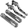 GAYANHU Kit leva di ricambio Per HONDA CBR600RR CBR 600 RR CBR600 RR 2003 2004 2005 2006 Moto Leve Freno Frizione Manopole Manubrio(Titanium)