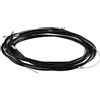 RMS Set Cavi Bowden Rms Per Piaggio/Vespa Ciao Px - Compresi Gusci Esterni | Set di 4 tiranti e guaine esterne nere, acciaio inox, lunghezza 89,5-188 cm, compatibile con Piaggio Ciao PXV, Ciao 50