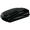 NORDRIVE N60002 Box 330, Box da Tetto per Auto in in ABS, 330 Litri - Nero Lucido