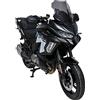 Ermax Parabrezza versys 1000 se 2019 -2020 Ermax basso sportivo (35cm ) colore nero chiaro fume