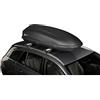 ALTHURA Box EVO LIGHT Box Portatutto da Tetto 460L Lungo e Affusolato, Baule Auto Aerodinamico con Design Anti-Rumore Brevettato, Ideale per Sci e Bagagli, Chiusura Centralizzata e Montaggio Universale