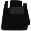Somer Car Tappetino Auto SOLO LATO GUIDA 1pz compatibile con Nissan Micra 2003-2011 | 1 tappeto su misura in moquette