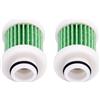AHL 2 pezzi Moto Filtro benzina Universal 6D8WS24A00, 6D8-WS24A-00-00, 6D8-24563-00-00, 18-79799, 6824 per F50 - F115 ab April 2006, F60c Ft60d, 6D8-24563-00,40-115hp 30-115