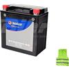 CLICK & GO COMPATIBILE CON MOTO MORINI Corsaro 1200 da anno 2005 al 2010 BATTERIA YTX20CH-BS TECNIUM BTX20CH-BS BATTERIE 18 AMPERE 12 VOLT GIÀ PRONTA E CARICA PER L'UTILIZZO 150X87X161MM