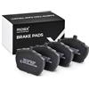 RIDEX 402B0966 Set d'assale Kit pastiglie freni Anteriore Compatibilità con FORD TRANSIT Furgonato T