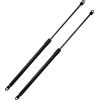A ABSOPRO 2 Pz Supporti a Gas per Portellone Posteriore Molle a Gas N.4483658 per Fiat Panda (141A_) Hatchback 1980-2004 Nero
