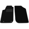 Somer Car Kit Tappetini Auto SOLO ANTERIORI 2pz compatibili con Peugeot 206 1998-2013 2 clips | Set 2 tappeti anteriori su misura in moquette