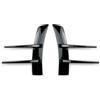 DGOINGPI spoiler inferiore Spoiler splitter paraurti anteriore per auto adatto per Mercedes adatto per Benz W177 A180 A200 A250 A260 adatto per AMG A35 2018-2022 labbro d'impatto(Gloss Black 1)