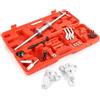 Wiltec Set estrattore per Cuscinetti mozzi Ruota 4 e 5 Fori con Martello Scorrevole