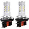 Gugxiom Lampadina per Faretto a LED H15 Lampada per Luce Diurna a LED a 16 Chip 2 Pezzi Lampadine a LED Bianco da 80 W Lampada per Luce H15
