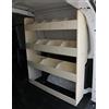 VANIFY - Scaffali per Furgone Renault KANGOO Maxi L2 (Maxi) 2008+ Estantería trasera para El lado del pasajero